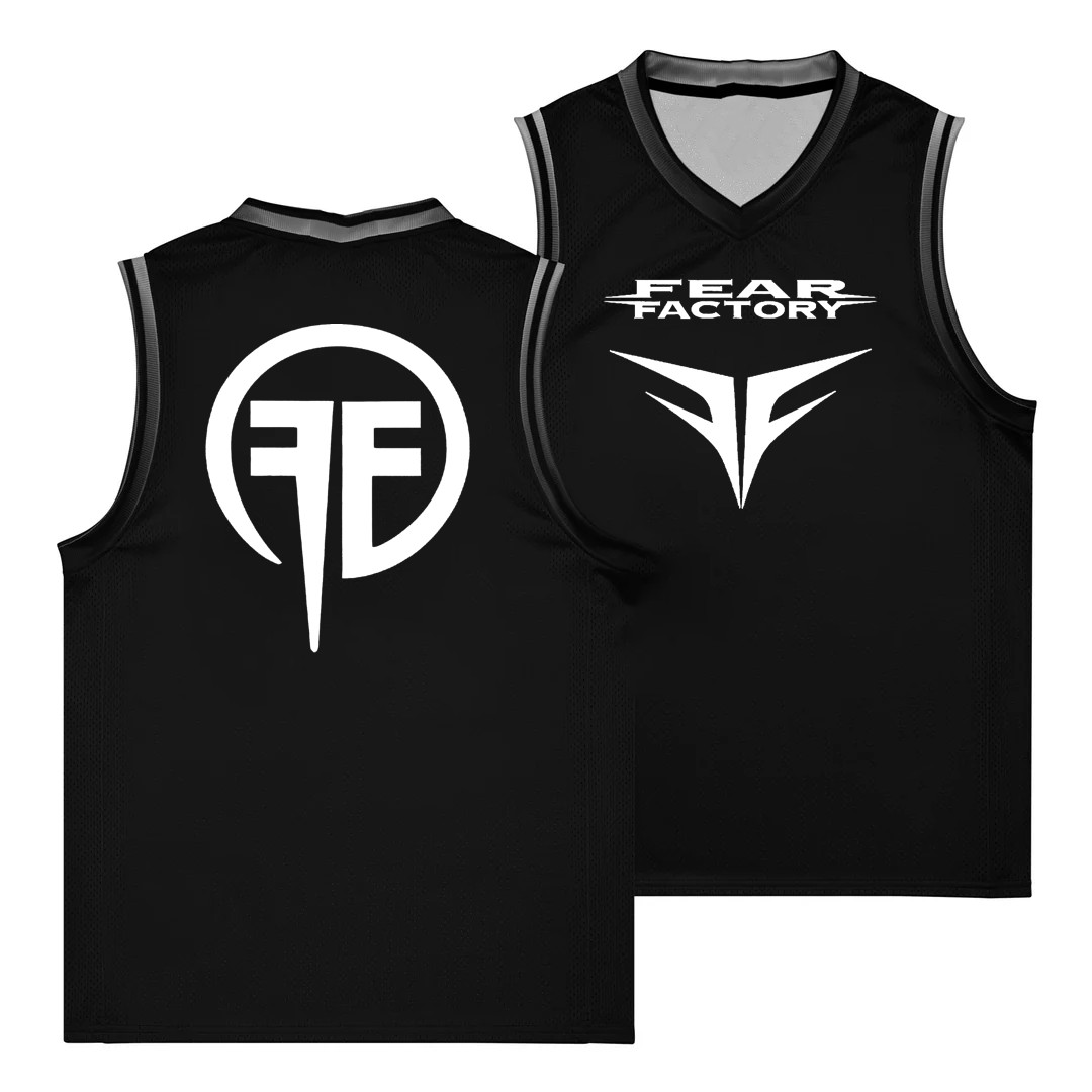 Fear Factory Vinyl Cut Logo 3D AOP Basketball Jersey Unisex S-6XL IM1560 gallery
