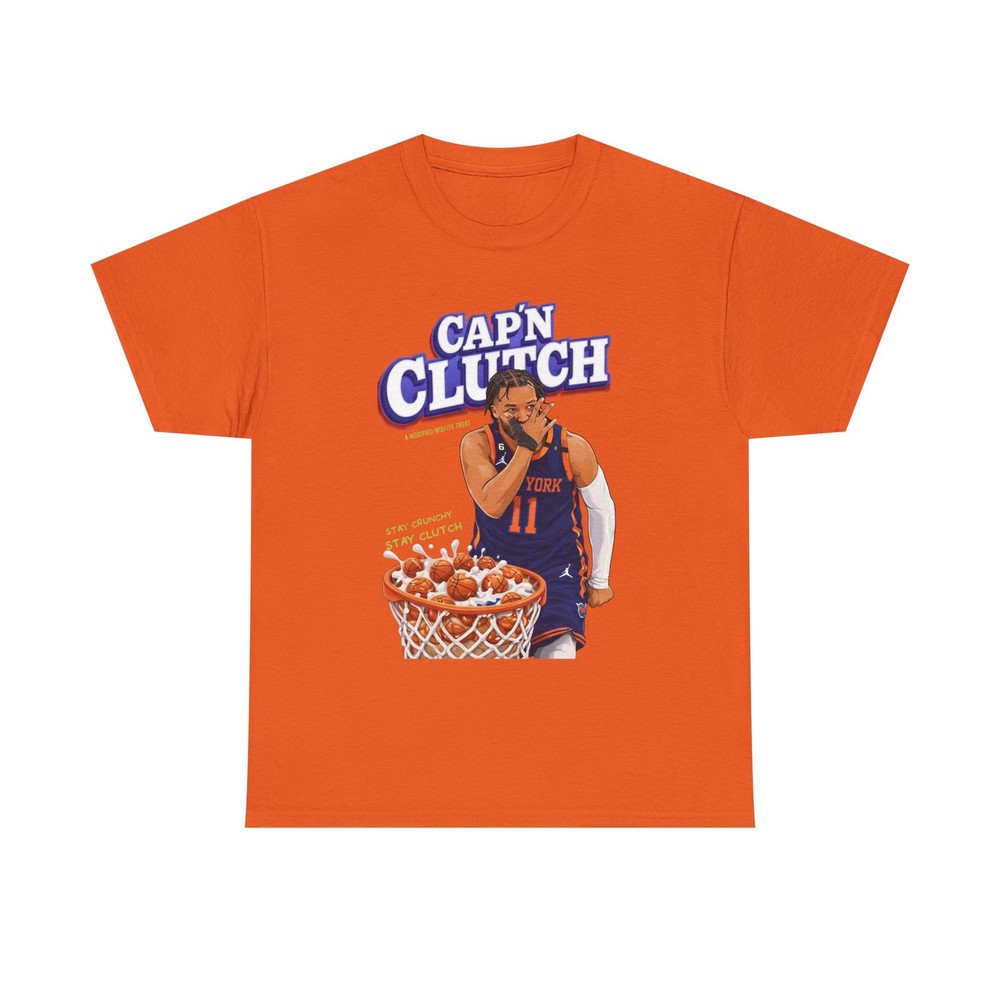 Jalen Brunson Cap’n Clutch graphic Tee