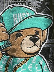 Bailey Apparel Hustle OG Savage Bear T-Shirt 3XL Yellow Print Cool Bear