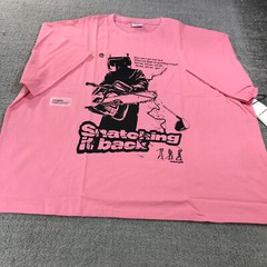 Students Golf Shirt Mens 2XL XXL Graphic Tennis Golf Snatching It Back Pink a45