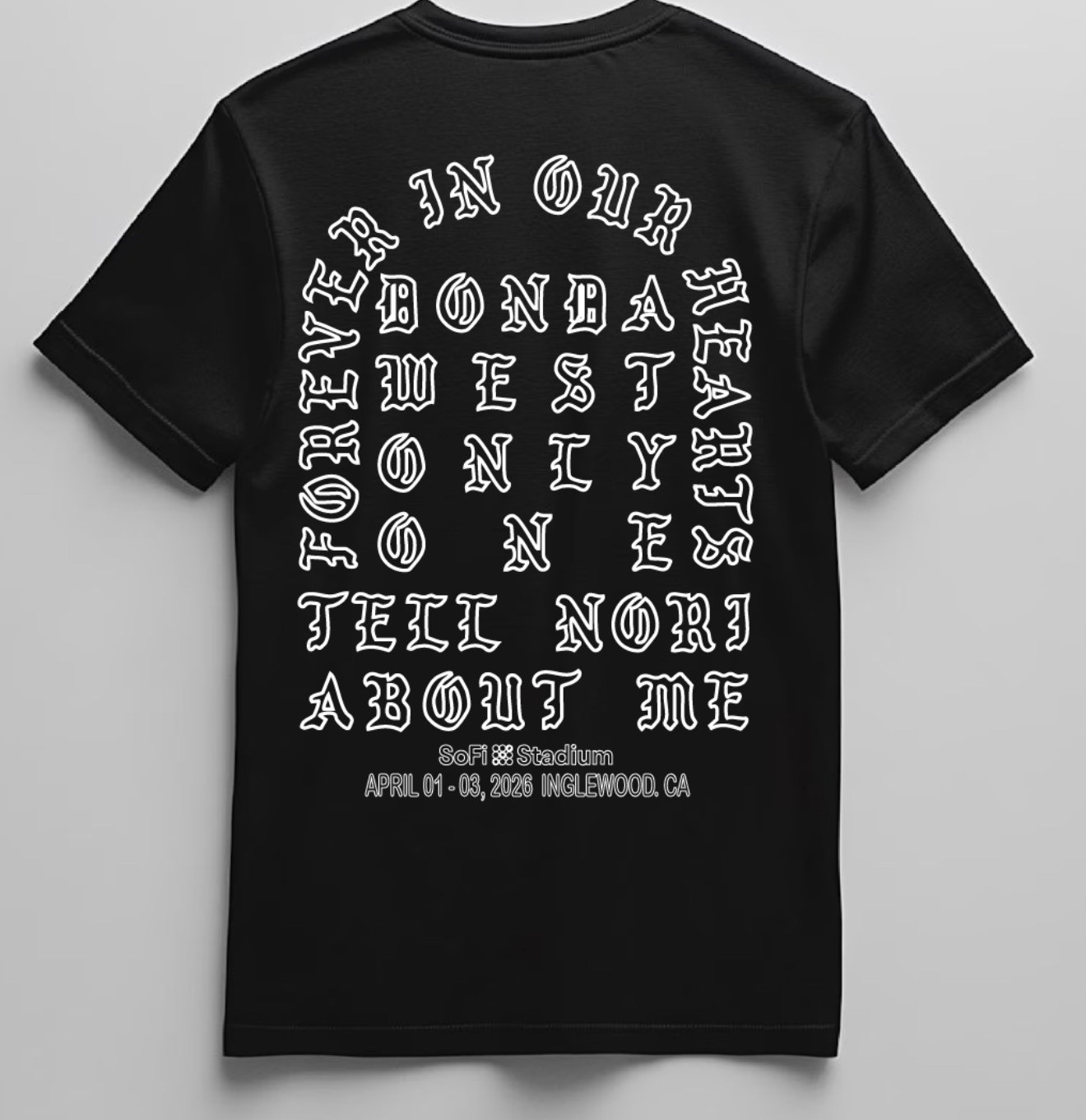 Ye Bully Live At Sofi Merch All Sizes Street Vendors Merch 2026 S-5Xl gallery