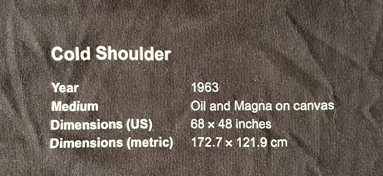 Uniqlo x Roy Lichtenstein Cold Shoulder Art Black T-Shirt Size Men's LARGE gallery