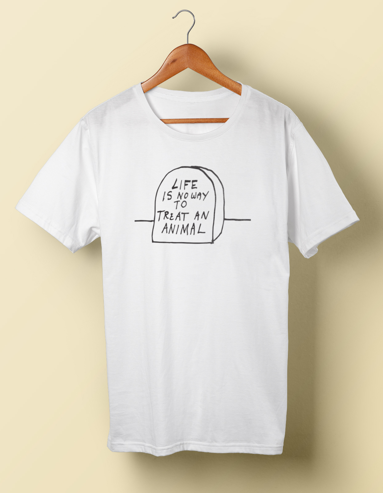 Kurt Vonnegut "Life is No Way to Treat An Animal" t shirt S M L XL 2X 3X 4X 5X gallery