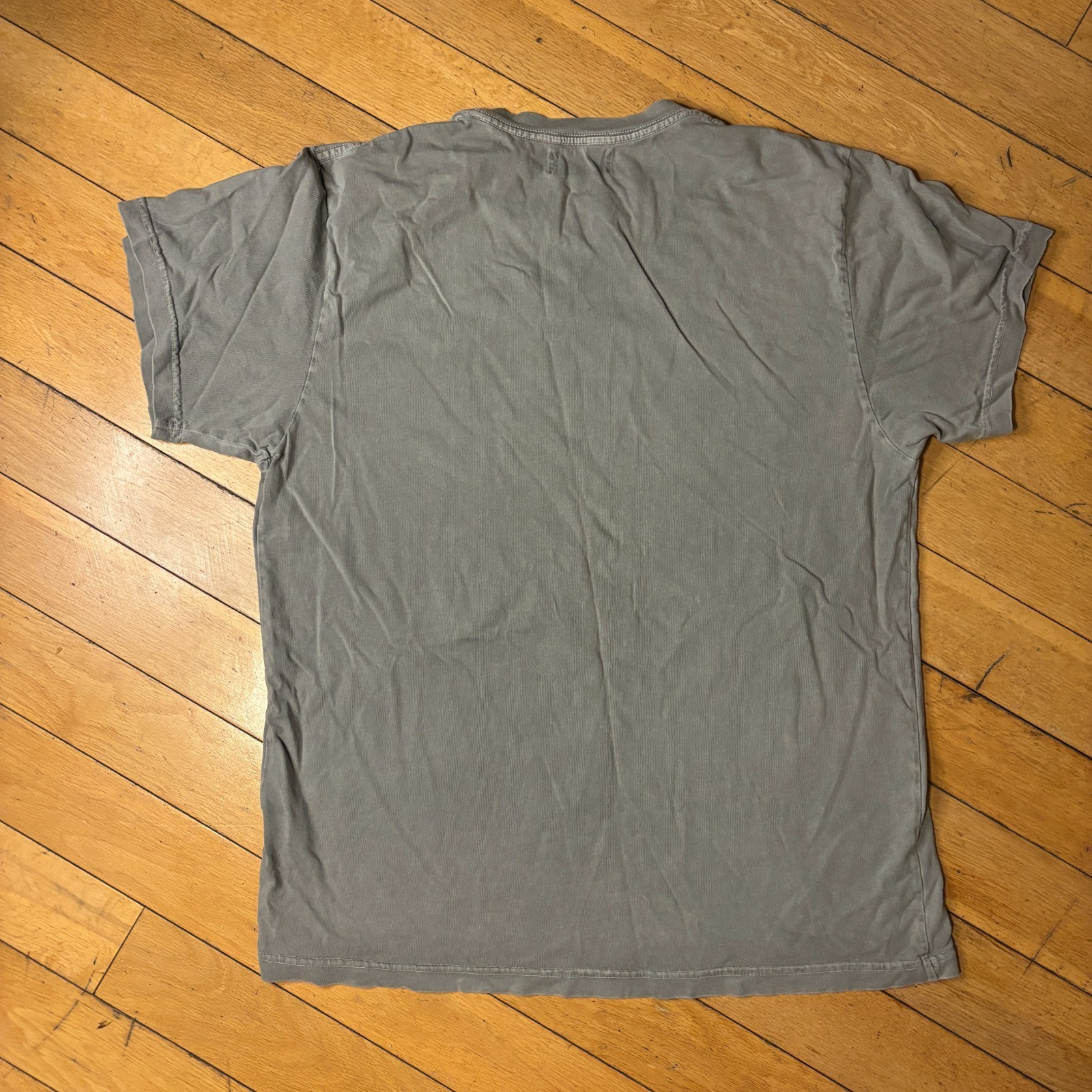 Lot of 2 Richie Le Collection Blank Daily Tee Mens M Gray Made USA Streetwear gallery