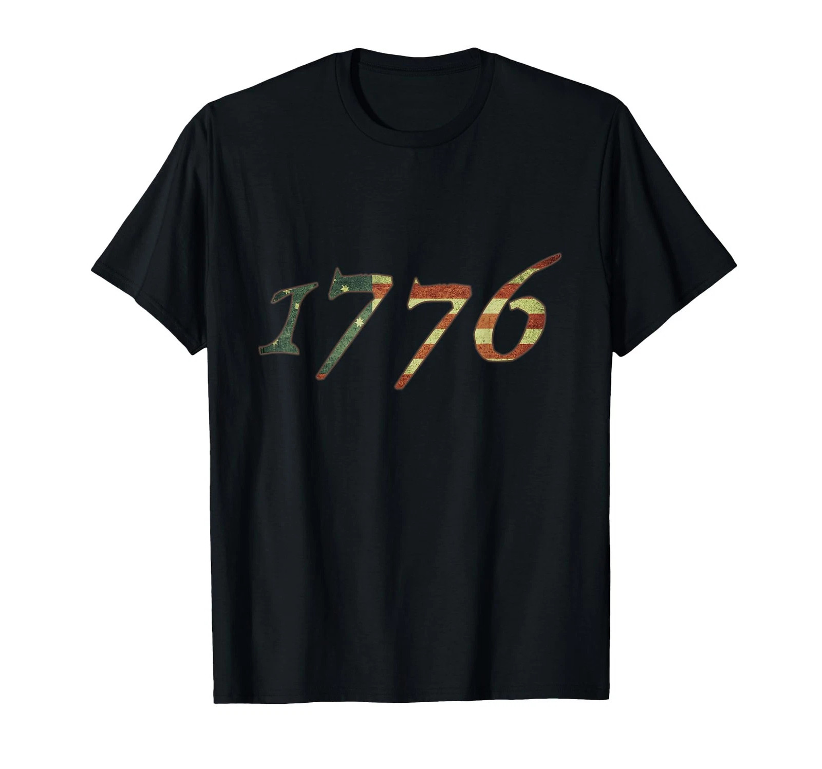 1776 Declaration of Independence US Flag T-Shirt gallery