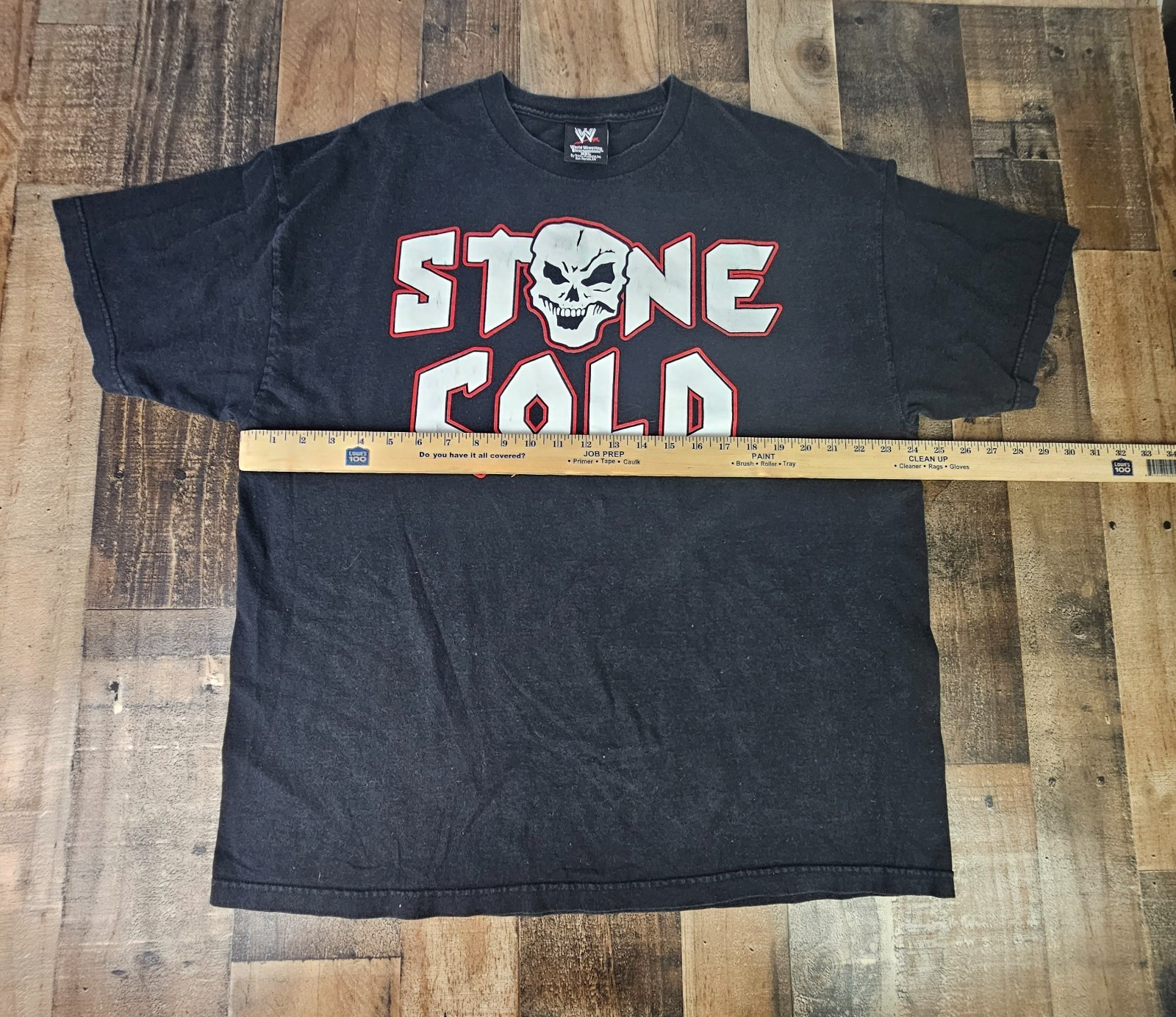 Vintage Stone Cold Steve Austin Bullet Proof WWE T Shirt Size XXL 2003 DEADSTOCK gallery