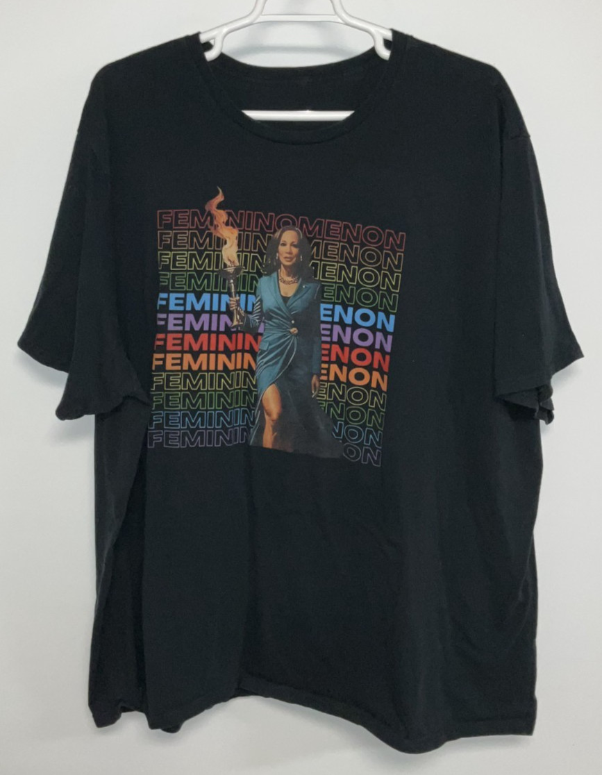 Kamala Harris Short Sleeve T-Shirt Men's 5XLT Black gallery
