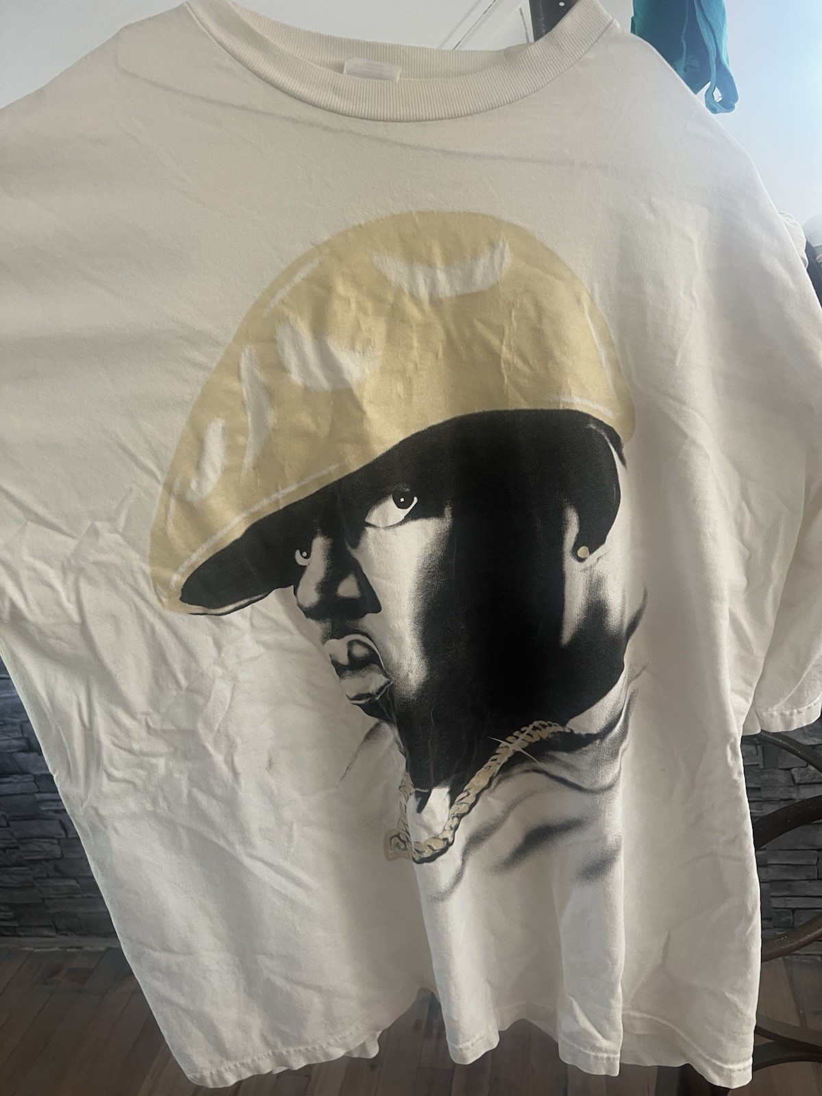 VTG **RARE || JAY Z || AOP T-SHIRT 90s 00s Y2K 3XL gallery