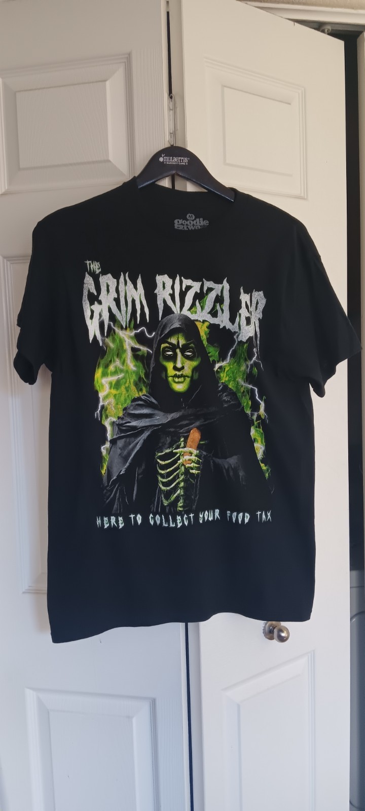 NWOT Goodie Two Sleeves Grim Rizzler Graphic T-Shirt Size XL Size M gallery
