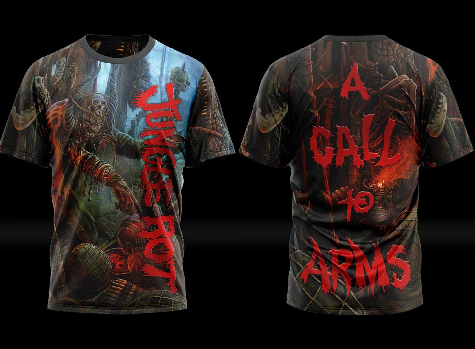 New JUNGLE ROT Band A Call To Arms 3D T-shirt S to 5XL GG273