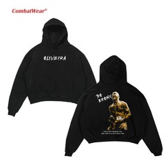 Charles Oliveira Do Bronx Heavy Cozy T shirt Do Bronx Hoodie Retro 90’s Style
