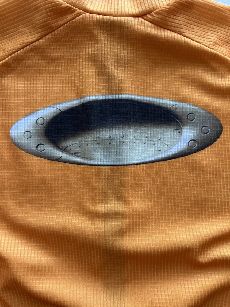 Vintage Gold/Yellow Oakley Software Cycling Jersey Shirt Large Read Description