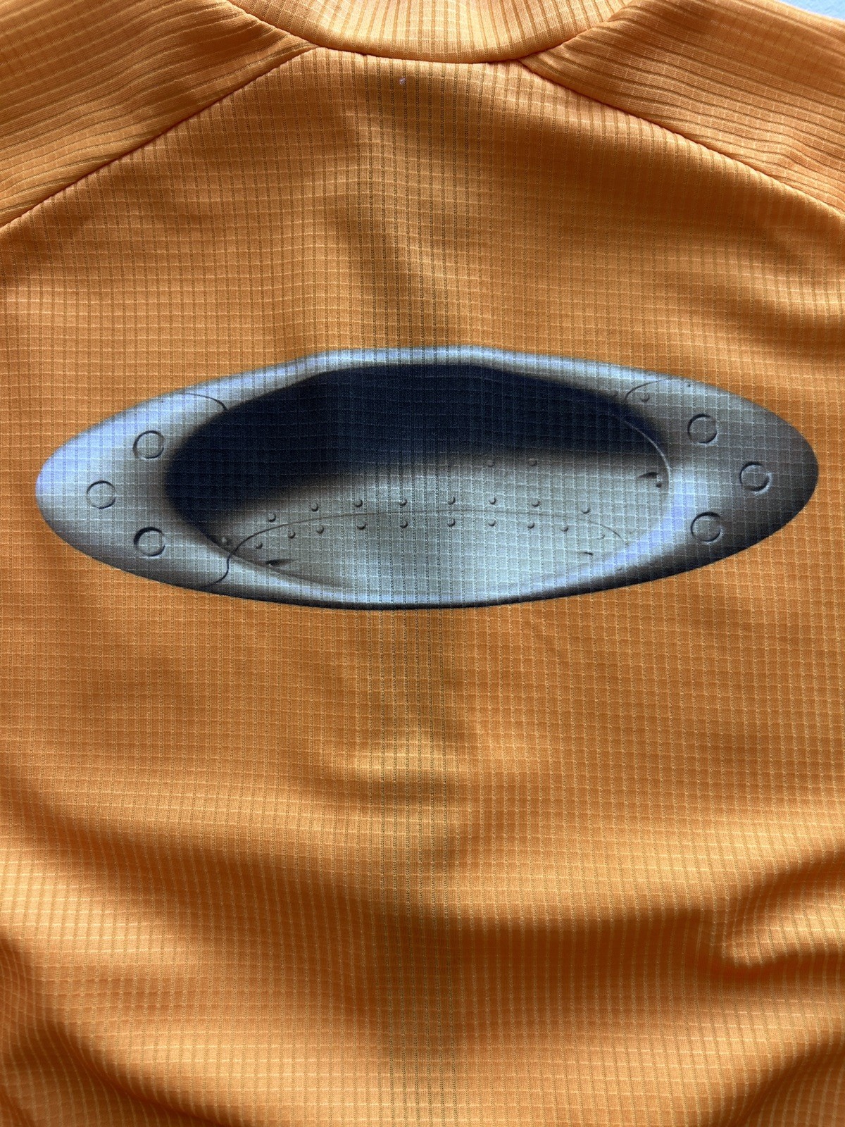 Vintage Gold/Yellow Oakley Software Cycling Jersey Shirt Large Read Description