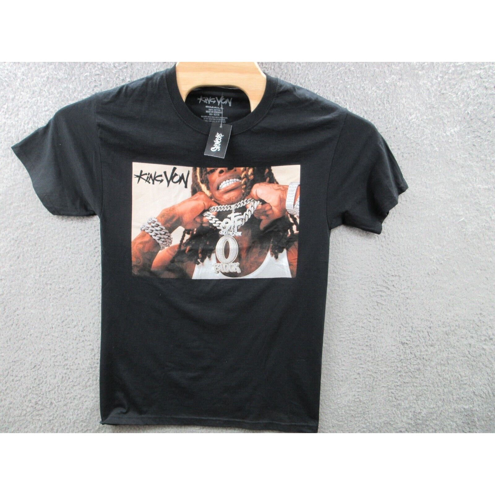 NWT King Von OTF Chain T-Shirt Men's Small SPENCER'S gallery
