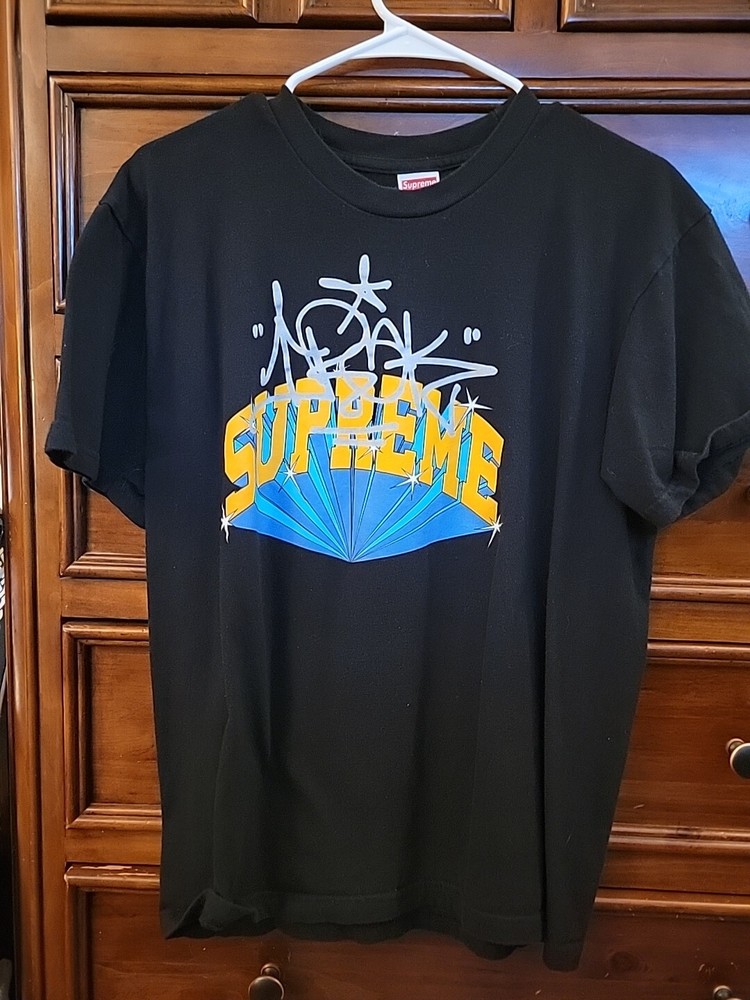 Supreme x IRAK Arc Tee Black FW22 Size M