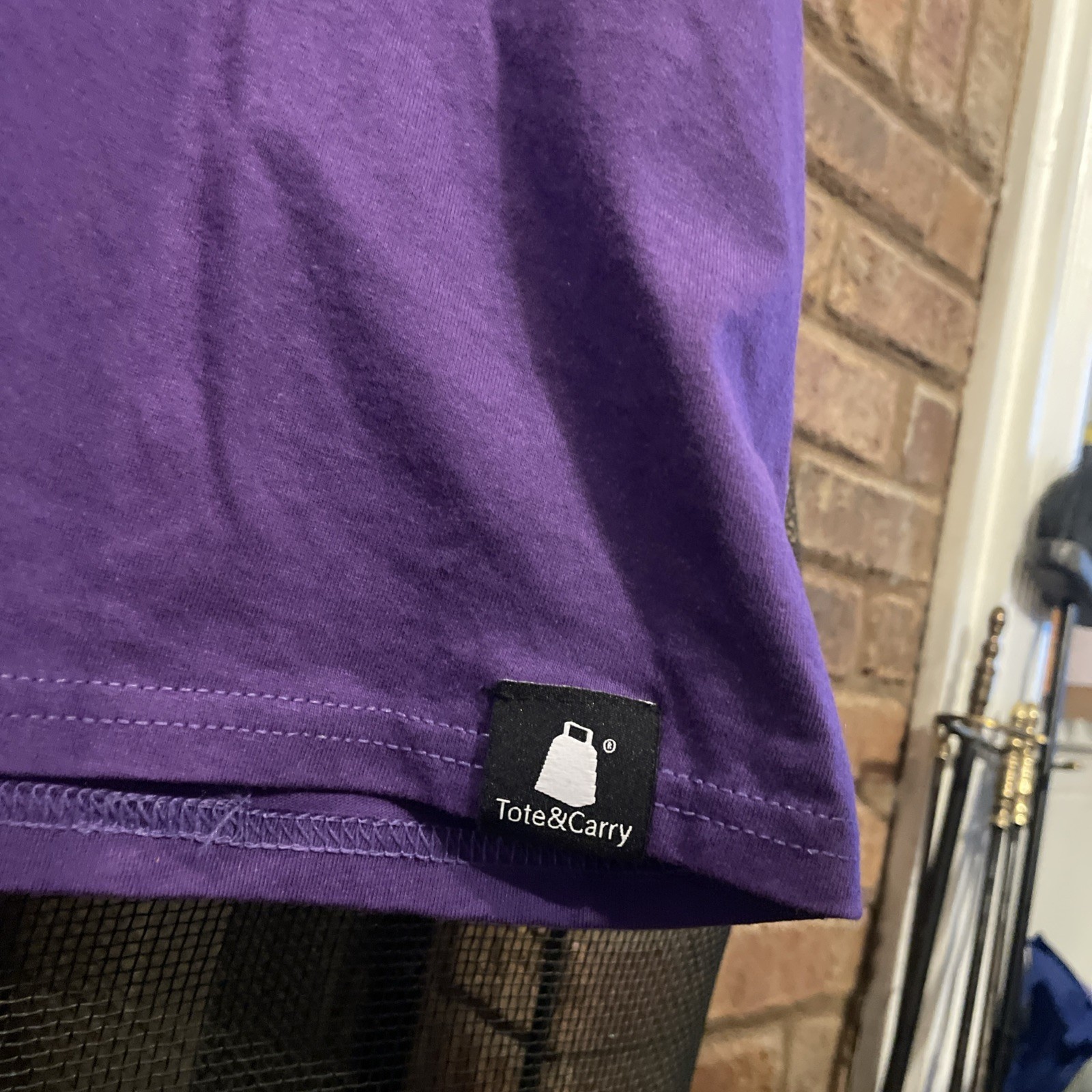 Tote And Carry T Shirt Size XL Purple Bag Graphic Tee Tote & Carry Luggage gallery