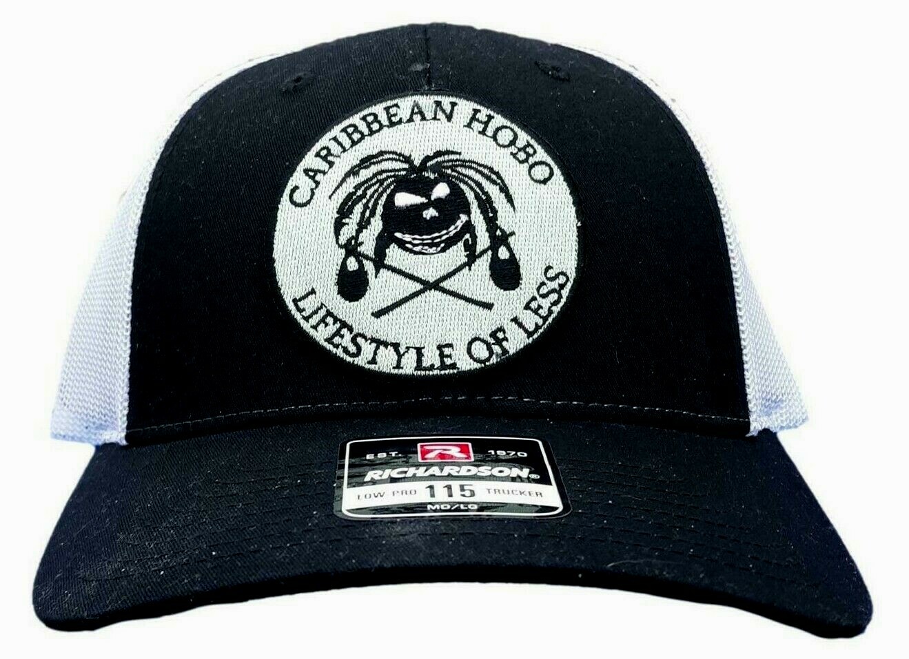 Caribbean Hobo trucker cap Key West hat island rum beach tropical coconut fish gallery