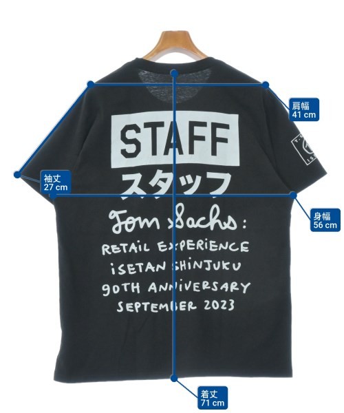 Tom Sachs T-shirts/Cut & Sewns Black XL 2200654654118 gallery