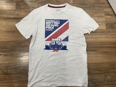 Formula 1 British Grand Prix 2020 Twenty 20 T Shirt Mens Medium White F1