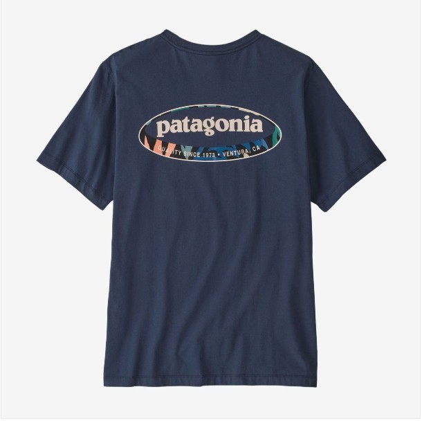 Patagonia Mens 95 Oval Logo T-Shirt 2026 Brand New Authentic Free Shipping gallery