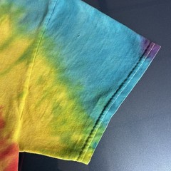 Vintage US Military Eagle Tee Bagram AB Afghanistan Tie Dye 2000s L – Distressed