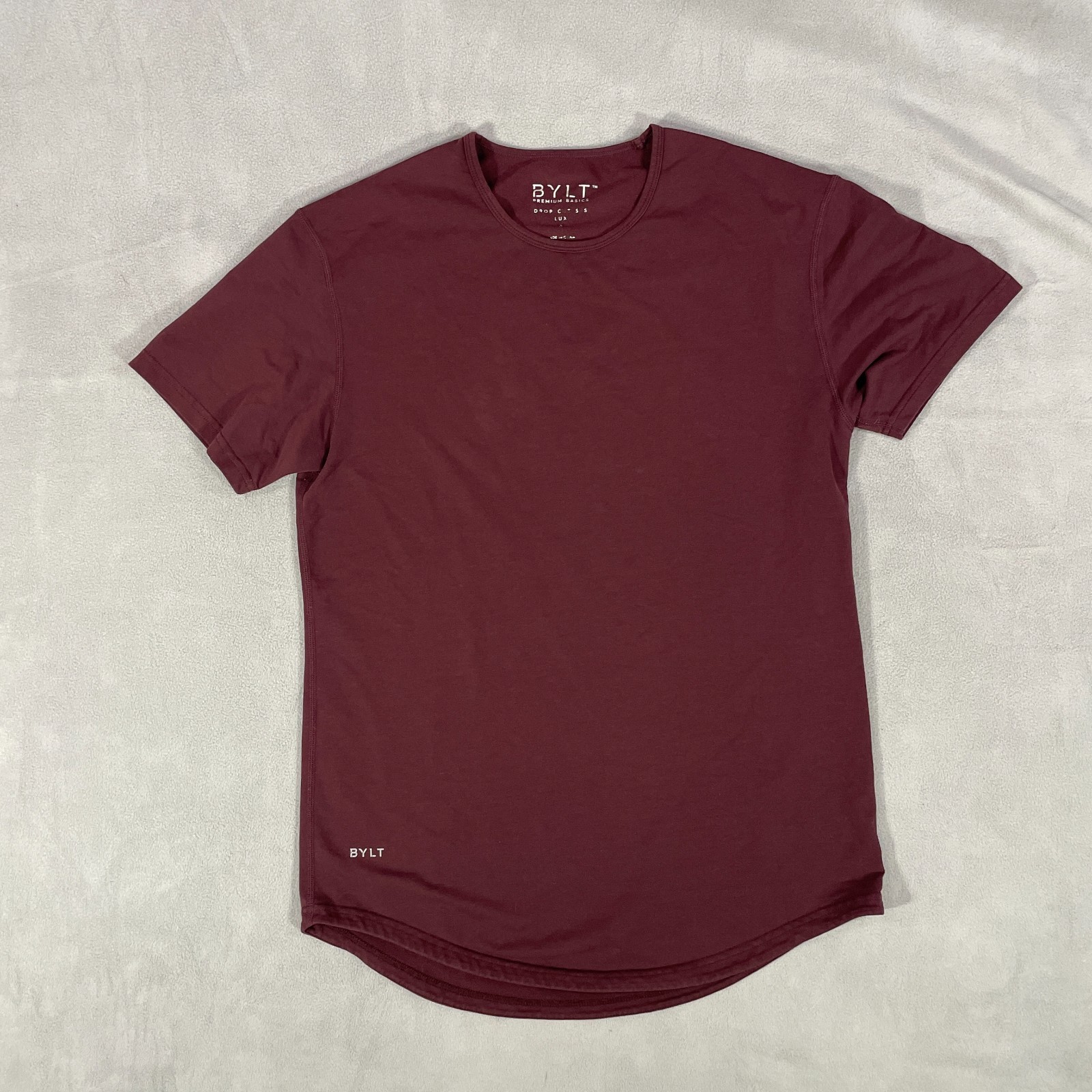 BYLT Mens Drop Cut Lux T-Shirt Size Medium Stretch Performance Lot Of 2 Bundle gallery