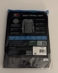 Black Thermal Shirt Mens Medium