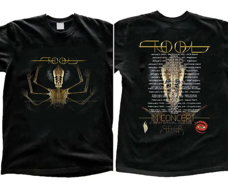 Tool – Tool Band 2024 Concert T-Shirt