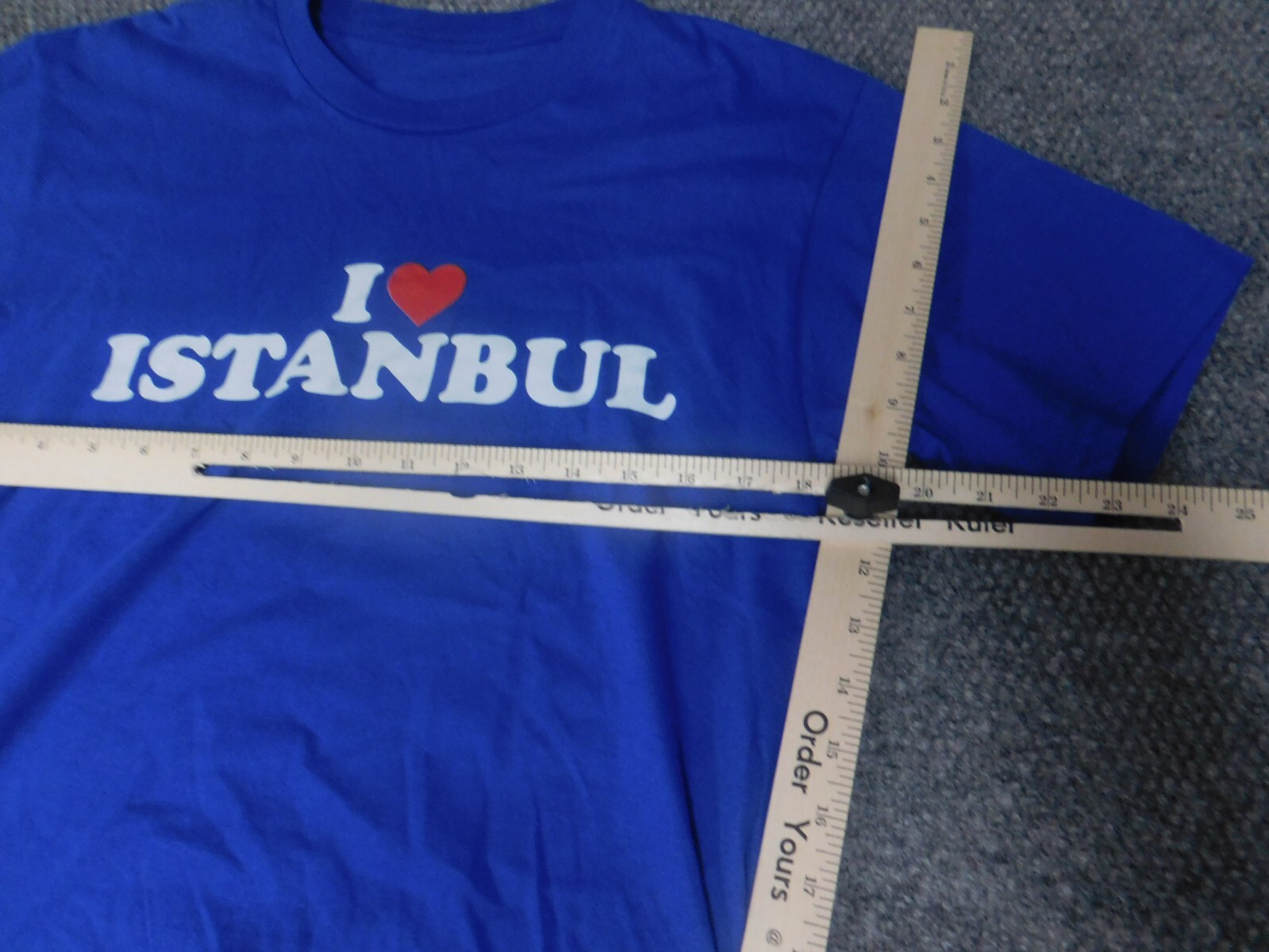 Instanbul MEns Shirt Small blue graphic gallery