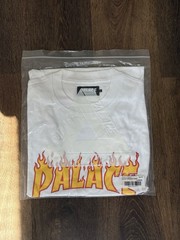 Palace Thrasher white T-shirts Large