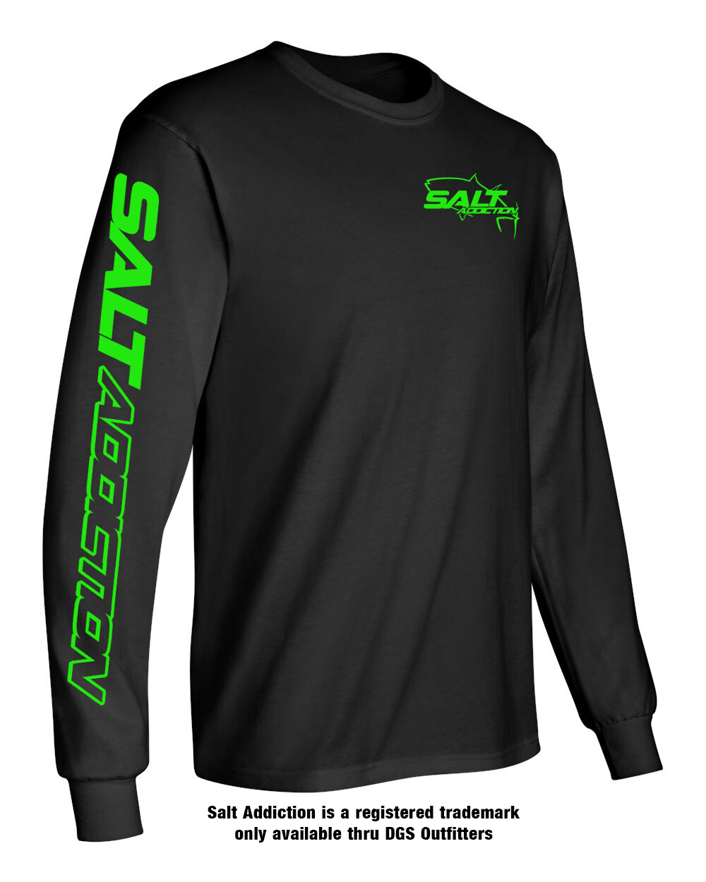 Salt Addiction t shirt long sleeve saltwater fishing apparel Tuna life reel gallery