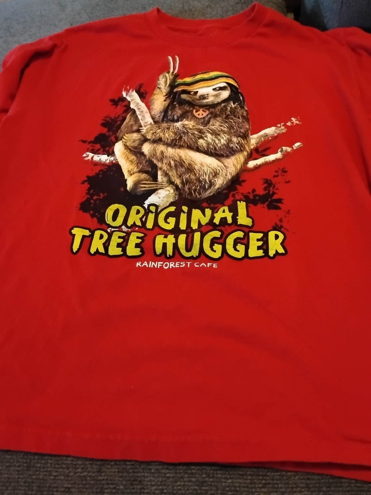 Rainforest Cafe Shirt Large Original Tree Hugger gallery