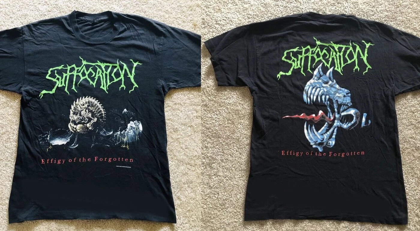 Suffocation Band Effigy Of The Forgotten 2 sided T Shirt Full Size S-5XL QT1513 gallery