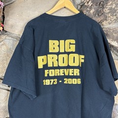 Big Proof Forever 1973 – 2006 Double Sided Memorial Rap Tee Sz 2XL Vintage