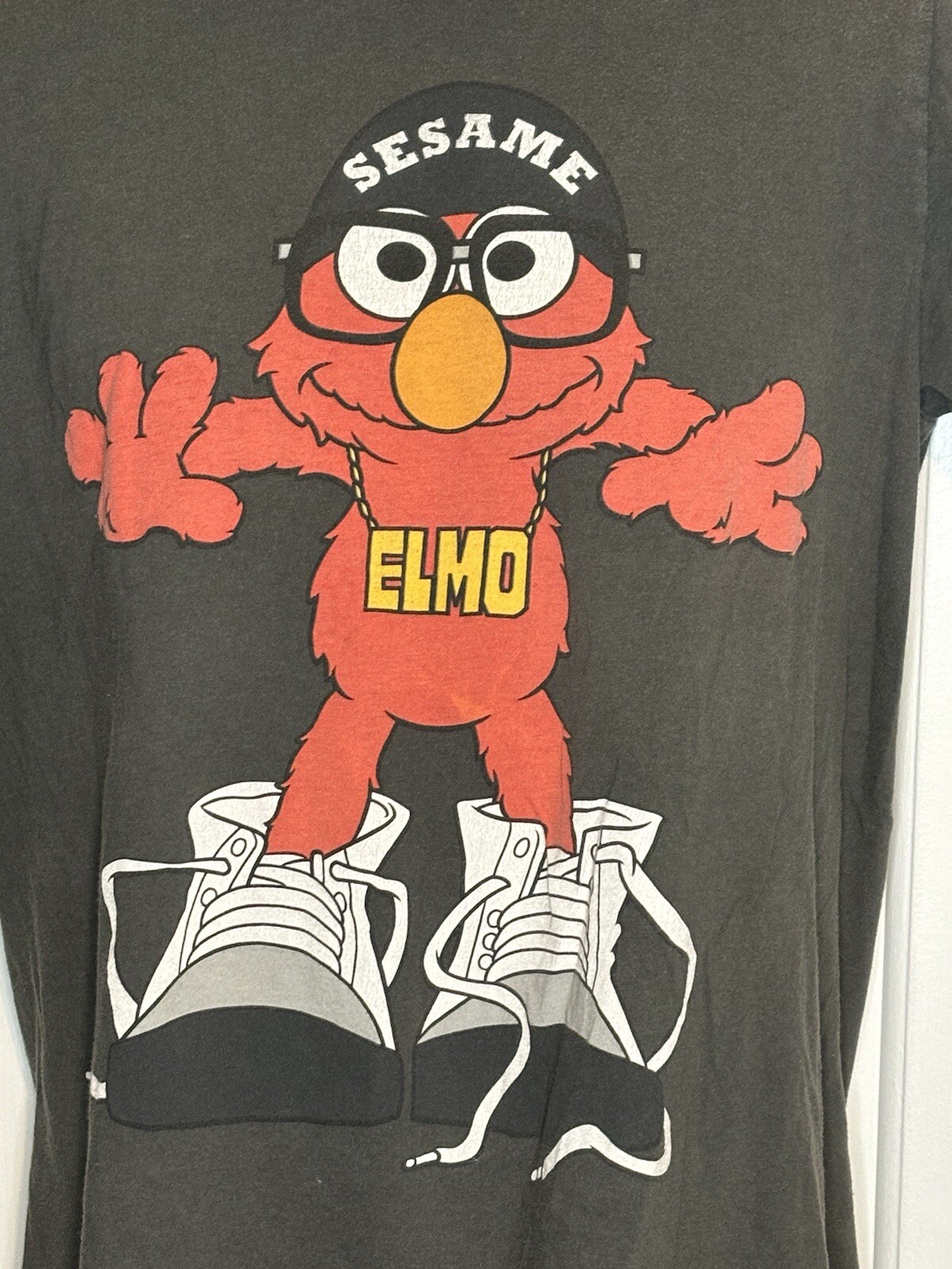 2 - Sesame Street Shirts - Size Medium - Cookie Monster And Elmo gallery