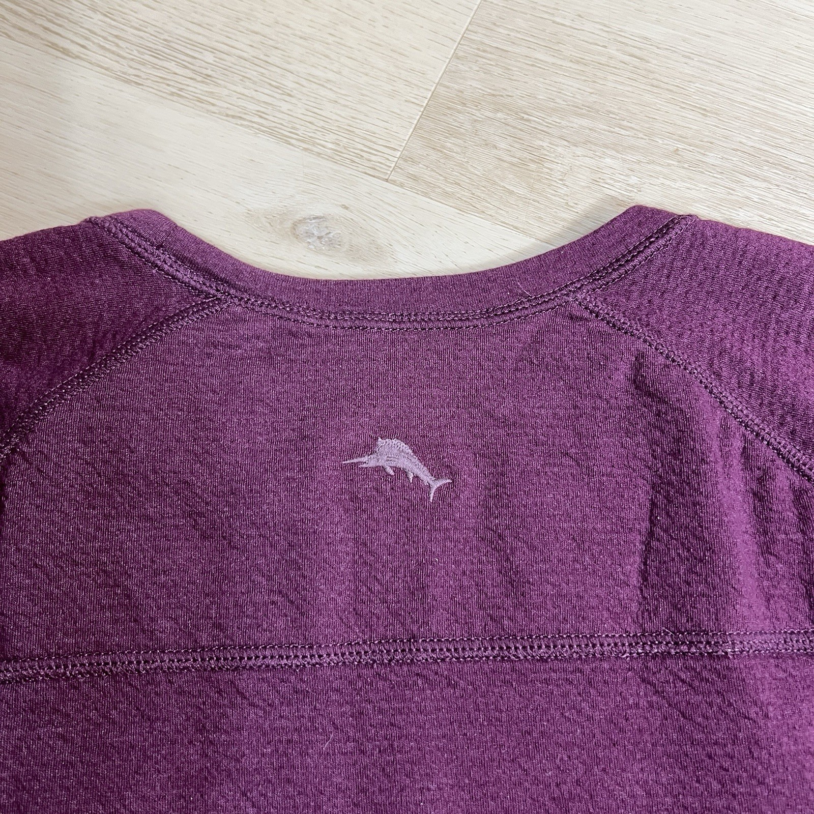 Tommy Bahama Men's XXXL Reversible Long Sleeve TShirt - Purple Cruisewear gallery
