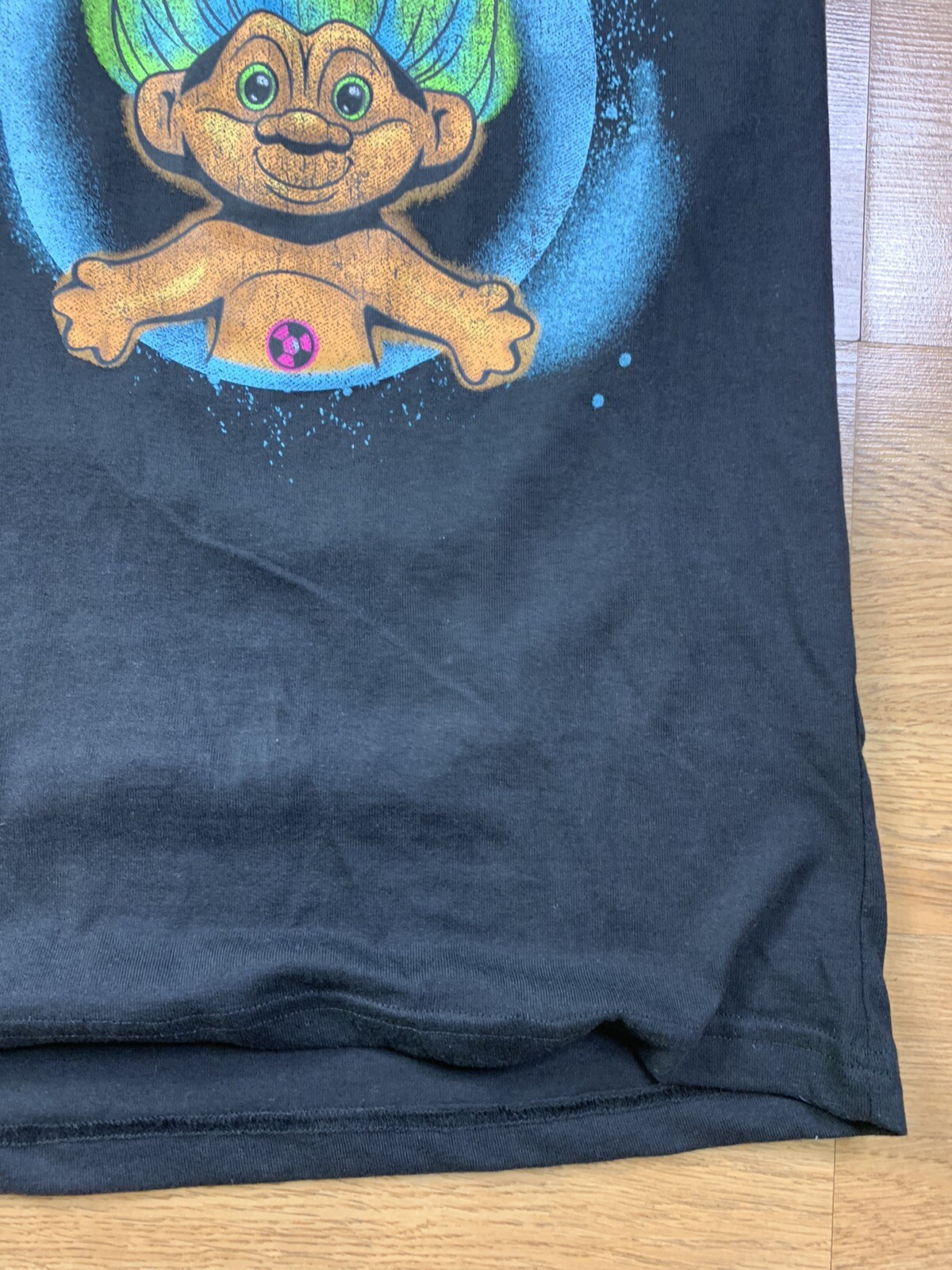 Vintage Style TROLLS T-Shirt Adult Small Good Luck Dreamworks gallery