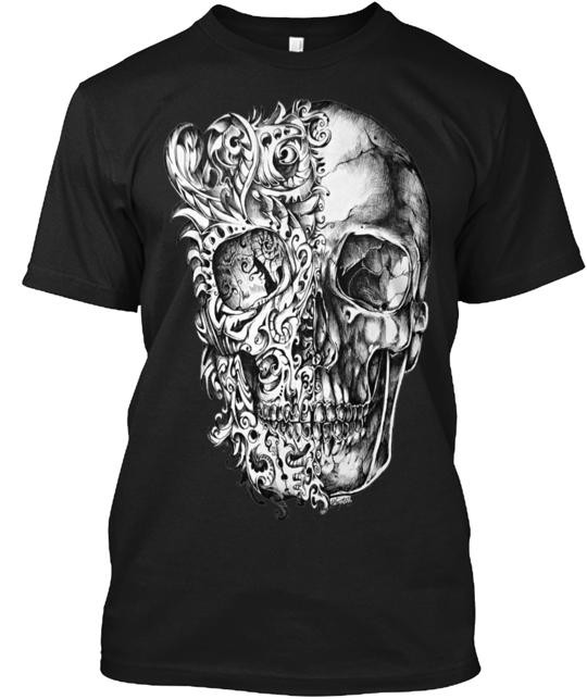 Skull T-Shirt Made in the USA Size S to 5XL gallery