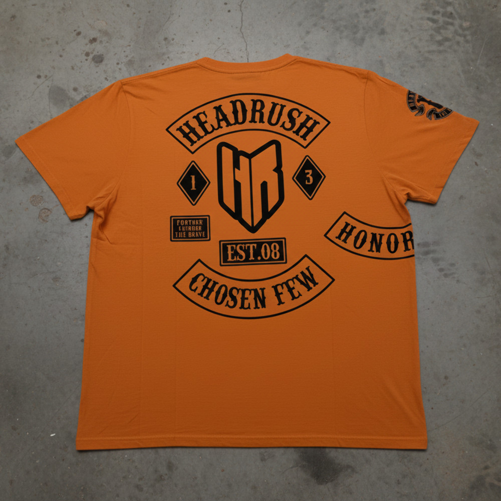 *HEADRUSH* (Orange) ~The Chosen Few~ Short Sleeve T-Shirts gallery