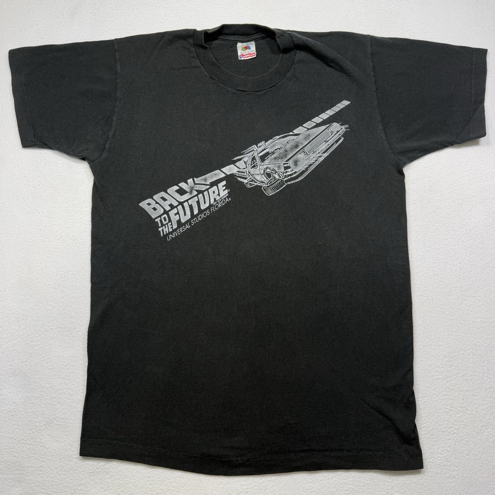 Vintage Back To The Future Shirt Mens 90s Single Stitch Universal Studios Sz L gallery