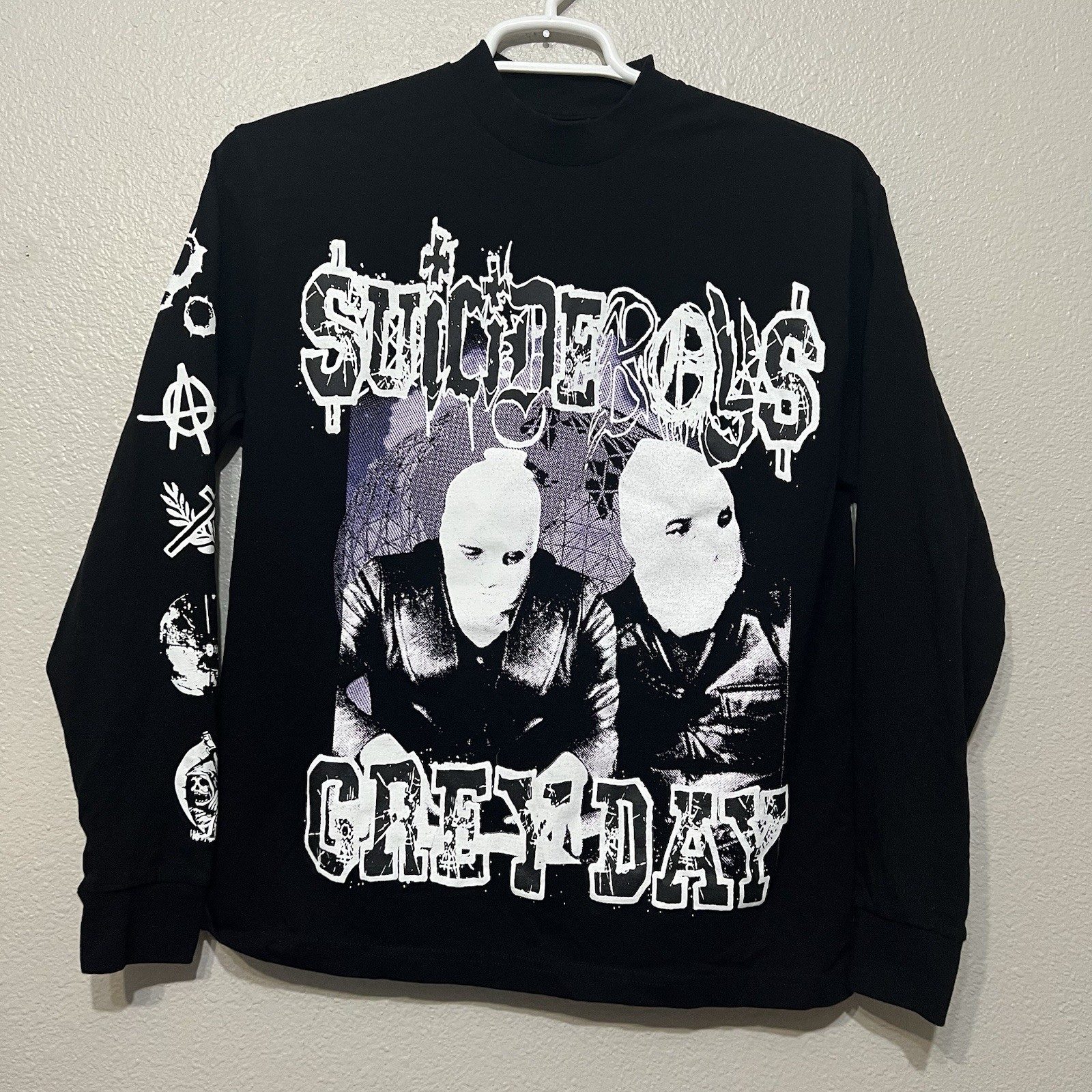 Suicide Boys Grey Day Long Sleeve Music Tour Shirt Size Medium