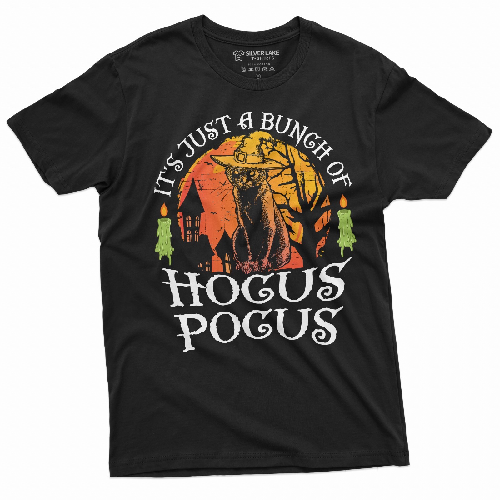 Halloween It's Just a Bunch of Hocus Pocus T-shirt Funny Halloween Costume gallery