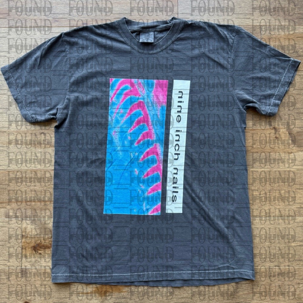Nine Inch Nails Pretty Hate Machine Hate 1990 MODERN Faded Black