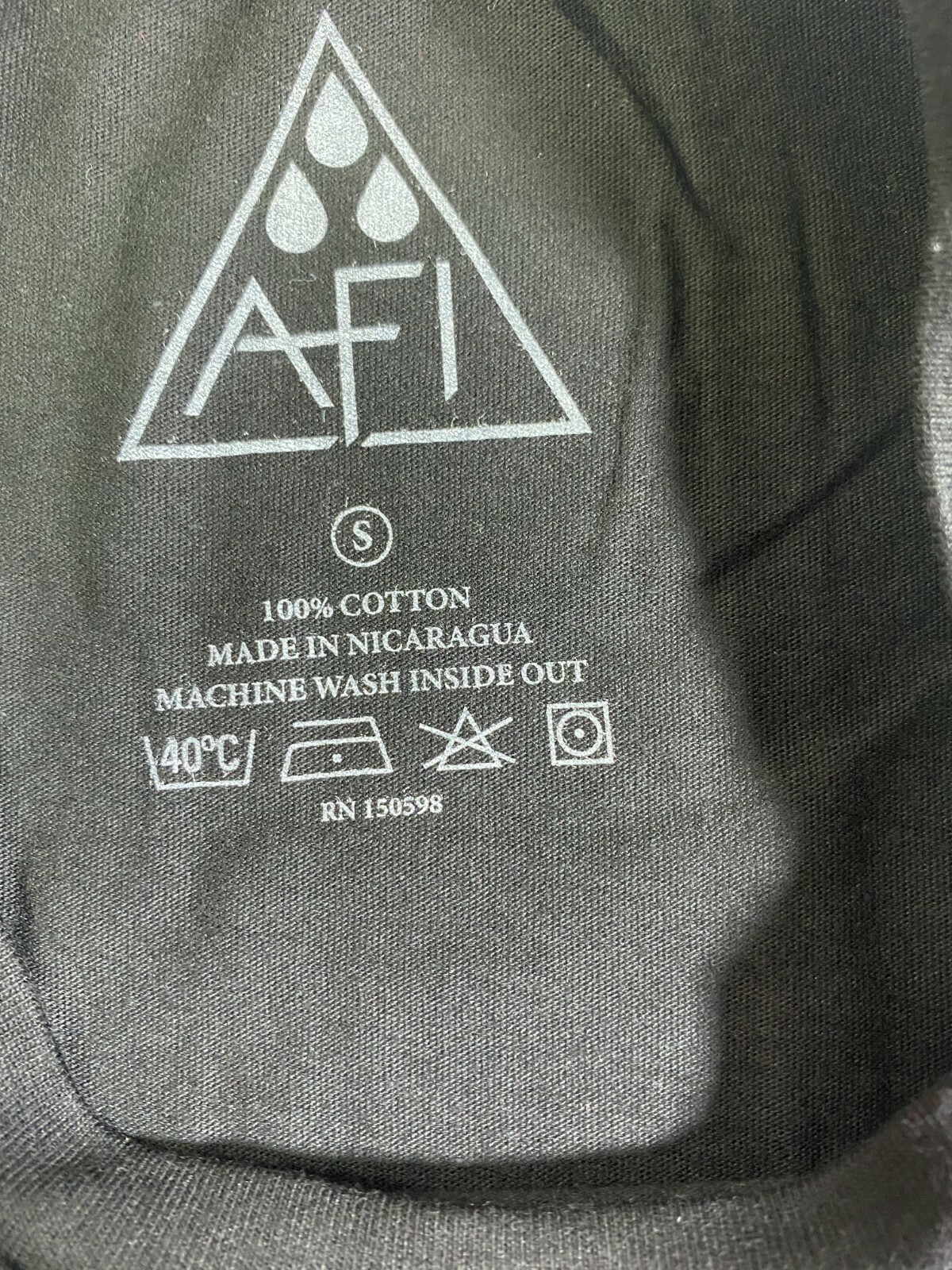 AFI BLOOD TRIANGLE Drop Muscle tank top OFFICIAL MERCHANDISE AFI BAND NEW!!! gallery
