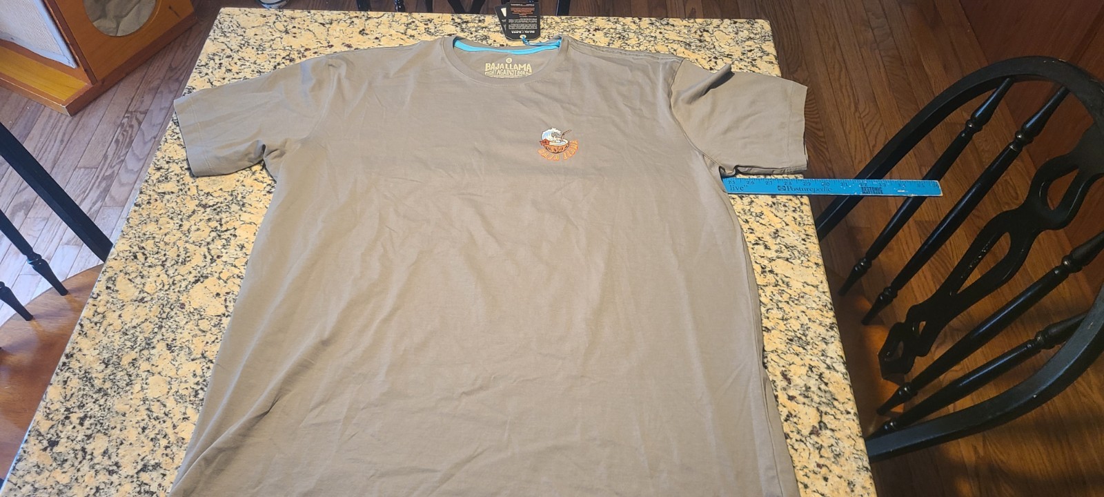 Mens Baja Lama primo s/s shirt surf llama XXL grey NWT gallery