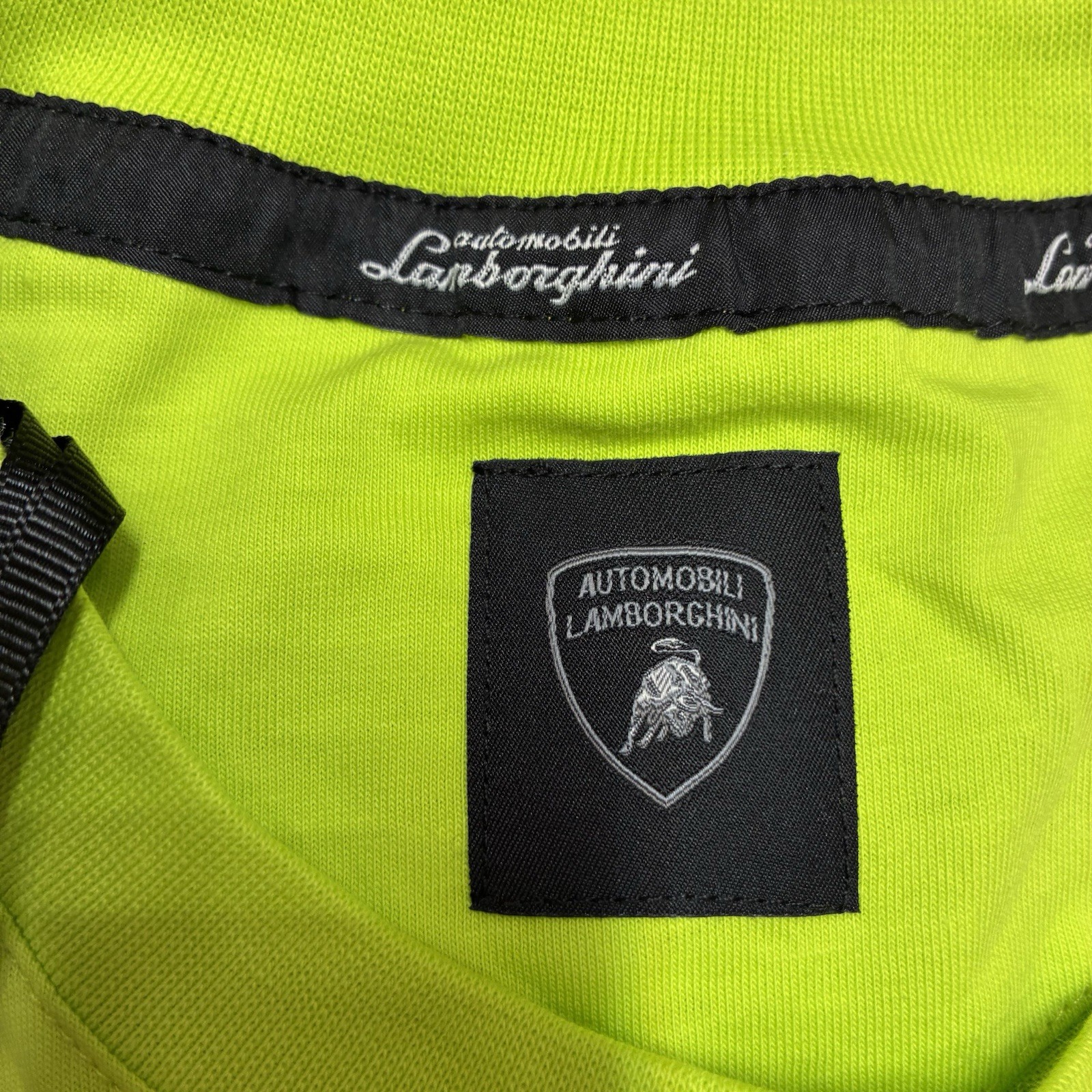 100% Authentic Lamborghini Short Sleeve T-Shirt Mens XL Sportswear Fit MSRP $200 gallery