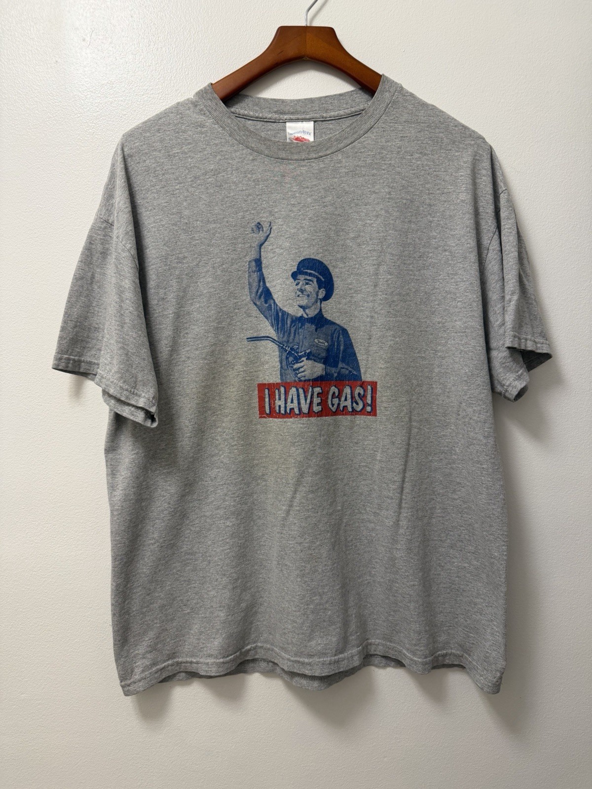 Vintage I Have Gas Gray T Shirt Men’s XL Humor Novelty Comedy Funny Casual Y2K gallery