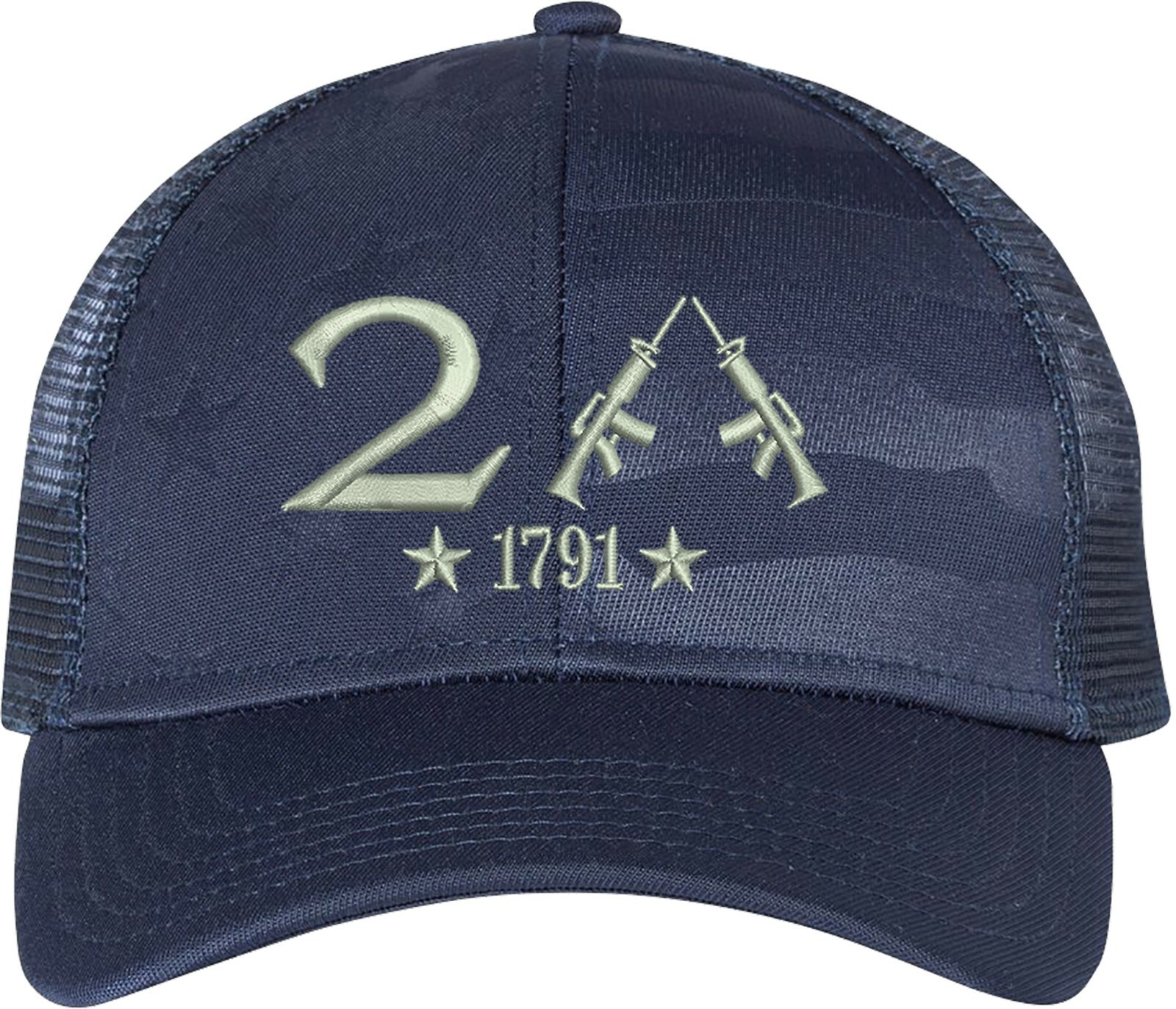 Only 2nd Amendment 1791 Guns Embroidered One Size Fits All Baseball Hats gallery