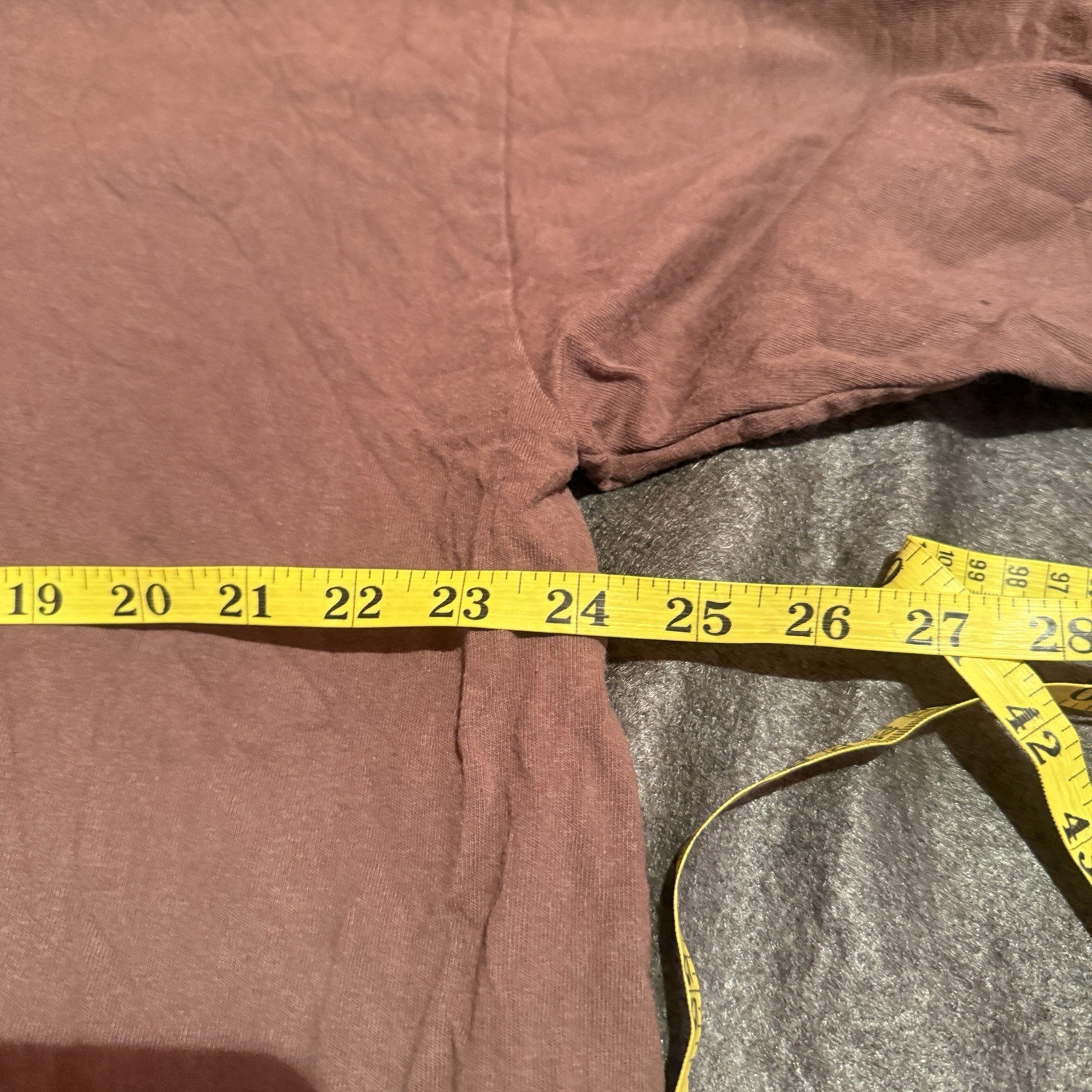 Pro Club Mens TShirt 2XL Double Extra Large Brown Heavy Weight Tee Shirt gallery