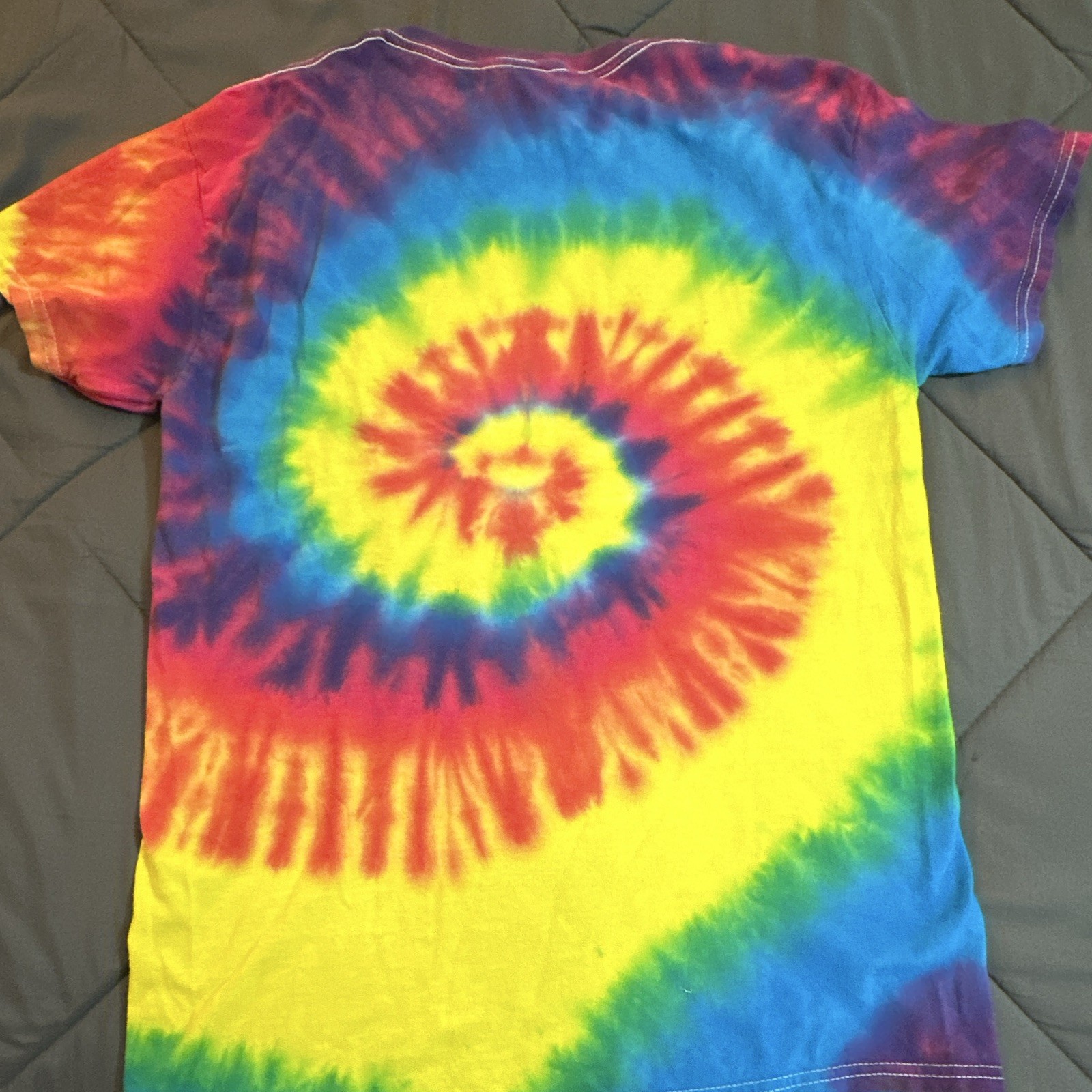 Colortone Tie-Dye Willie Nelson "Have A Willie Nice Day" Cotton T-Shirt M gallery